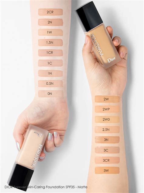 dior matte foundation swatches|dior foundation shades explained.